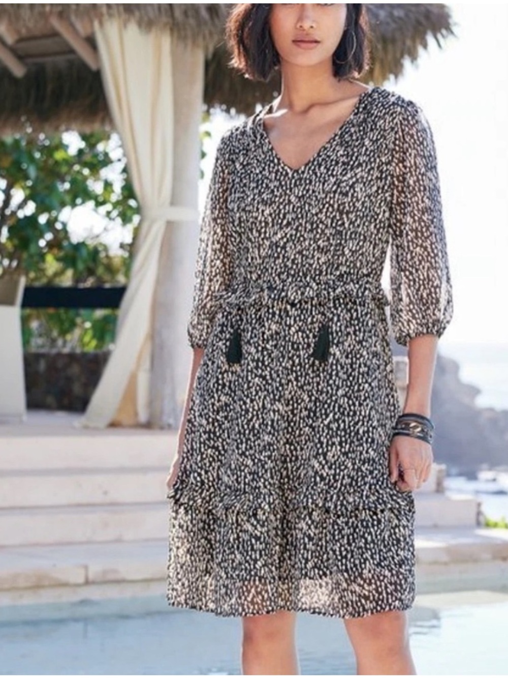 Soft Surroundings Hazel Long Sleeve Dress